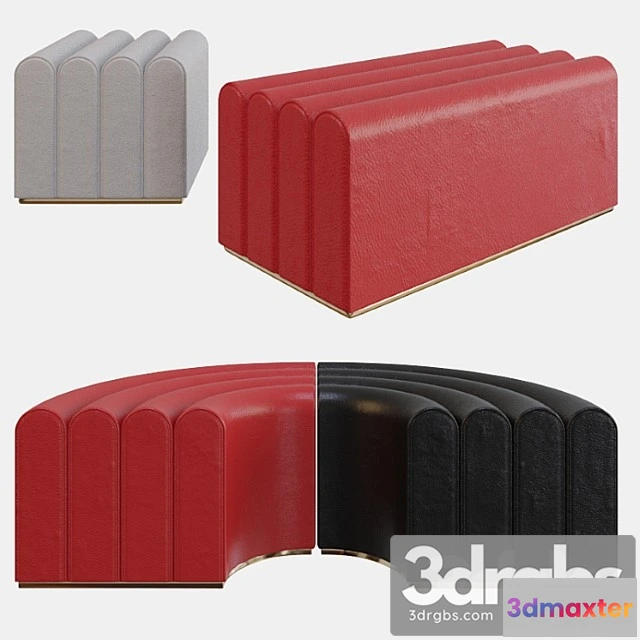 956096 - Zilio a&c arkad pouf 2