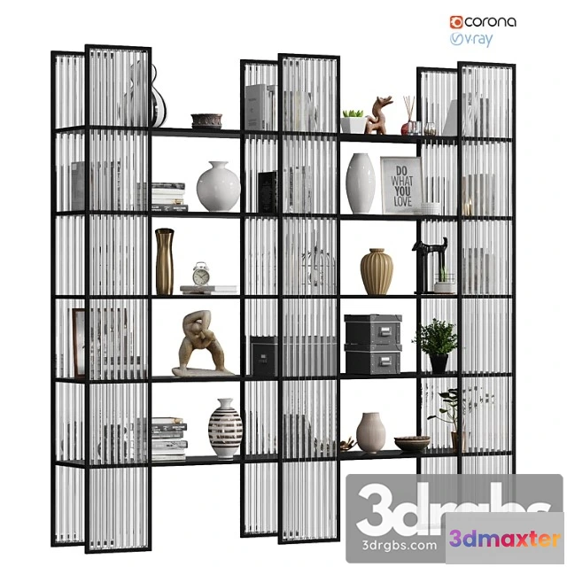 1033412 - Decorated shelves