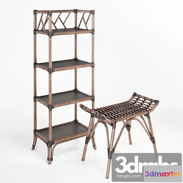 1033486 - Potterybarn rattan set