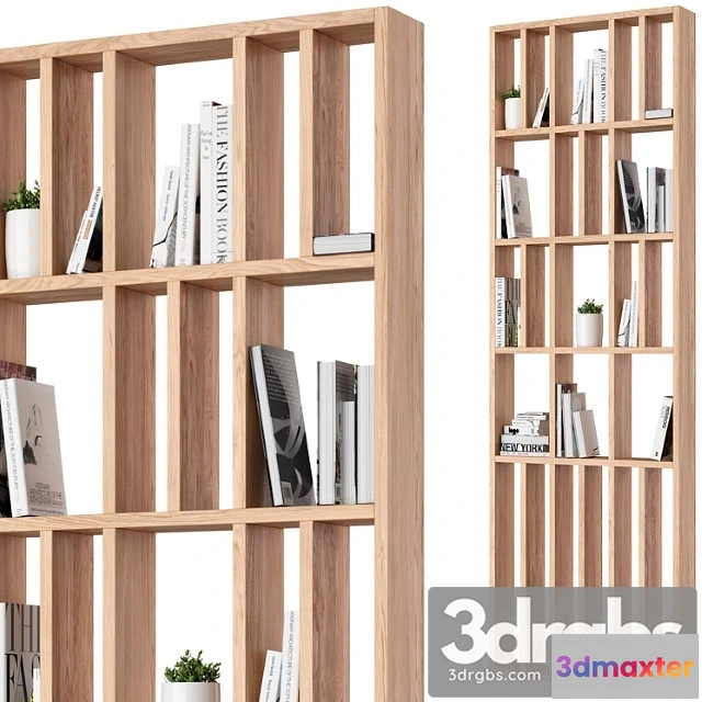 1033594 - Wooden rack-partition