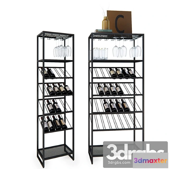 1033598 - Zuiver cantor wine rack