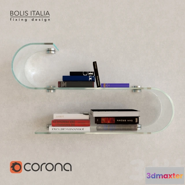 1075020 - Bolis Italia Glass shelf - 208577