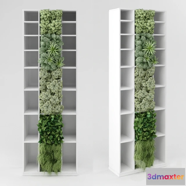 1075142 - Bookshelf with vertical garden PART_3 - 208699