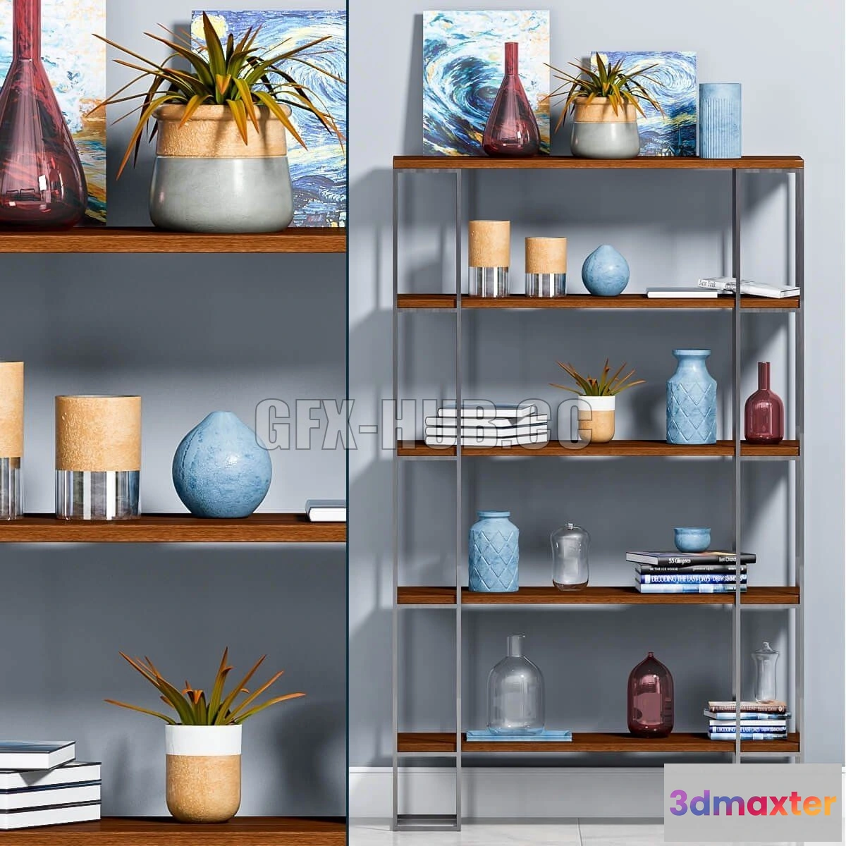 1078740 - Decorative shelf -3 - 212297