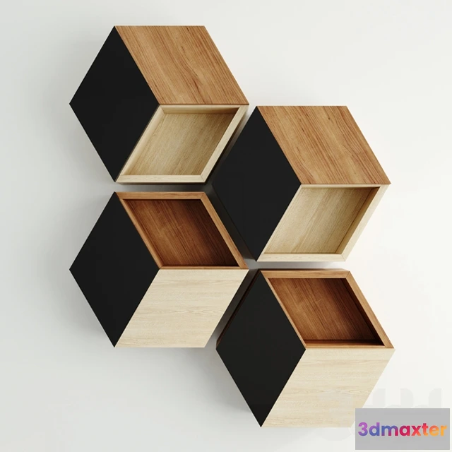 1082768 - HEXAGON SHELF - 216325
