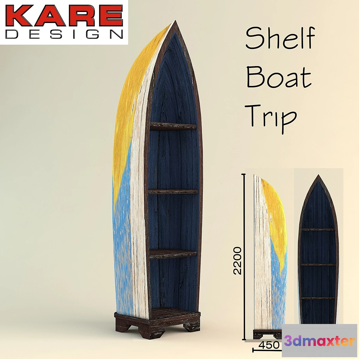1278596 - Shelf Boat Trip Kare design 3D Max