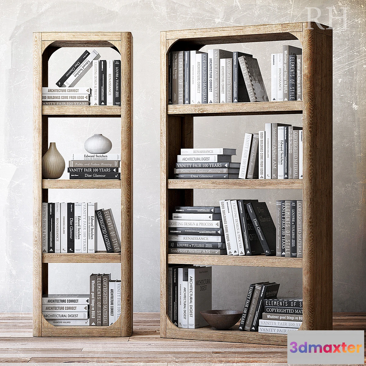 1281210 - Book collection 3D Max