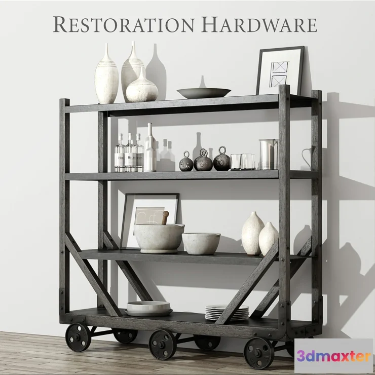 1285178 - RH _ DECORATIVE SET # 1 3D Max