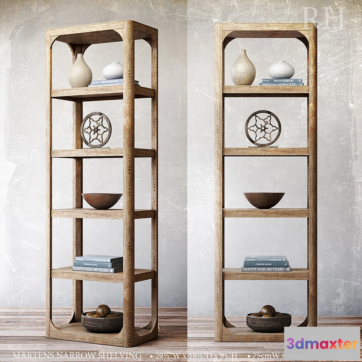 1287766 - MARTENS NARROW SHELVING 3D Max