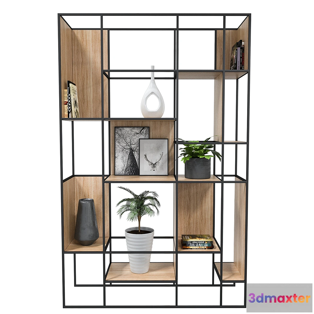 1295487 - Loft shelving unit 3D Max