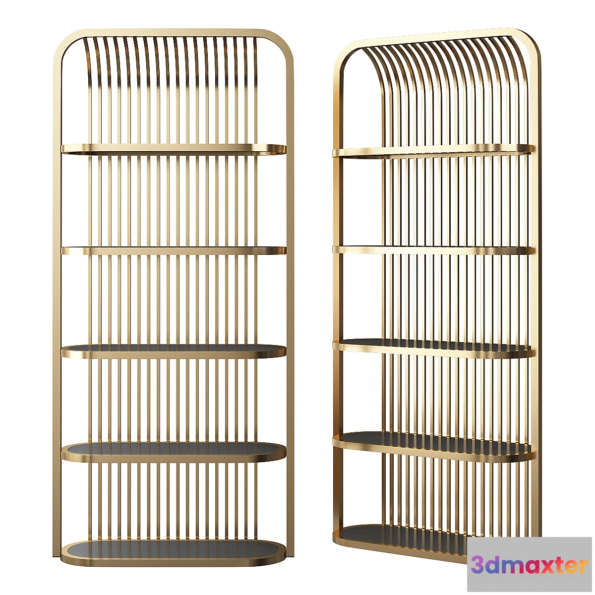 1303803 - Romeo Cabinet Gold - Eichholtz 3D Max