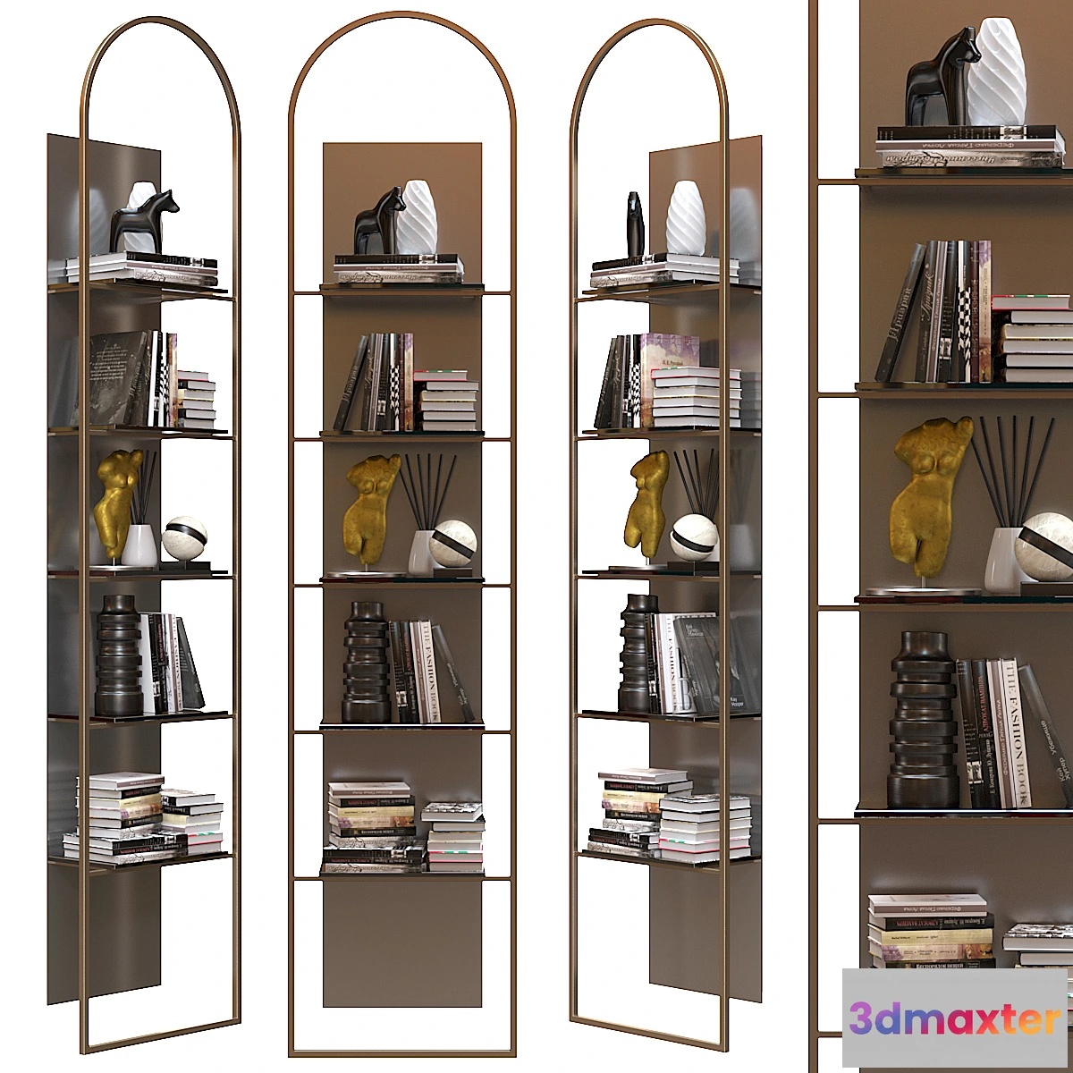 1306094 - Bookcase Uffizio 3D Max