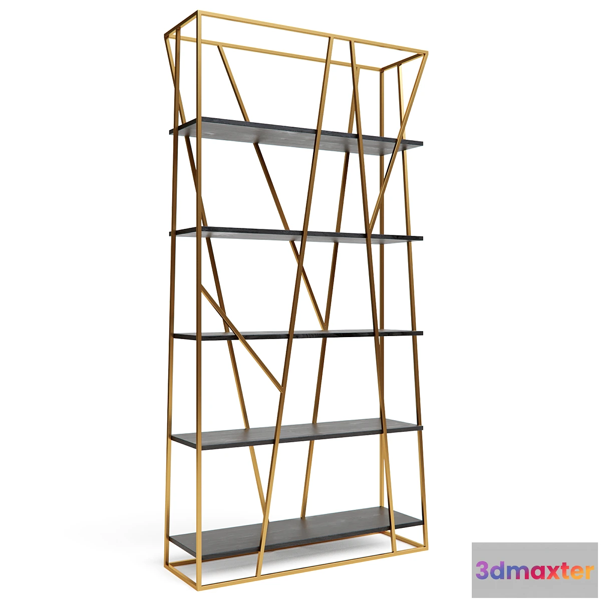 1311377 - Rack Powell gold 3D Max