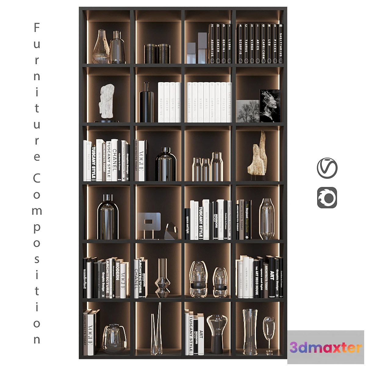 1335955 - Furniture composition  193 - No.2 3D Max