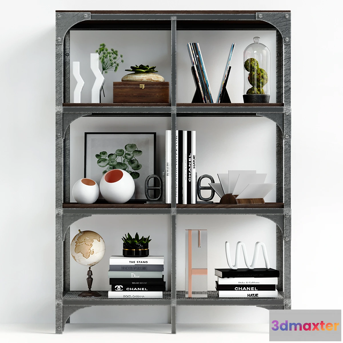 1345827 - Ikea shelf FJELLBO 3D Max