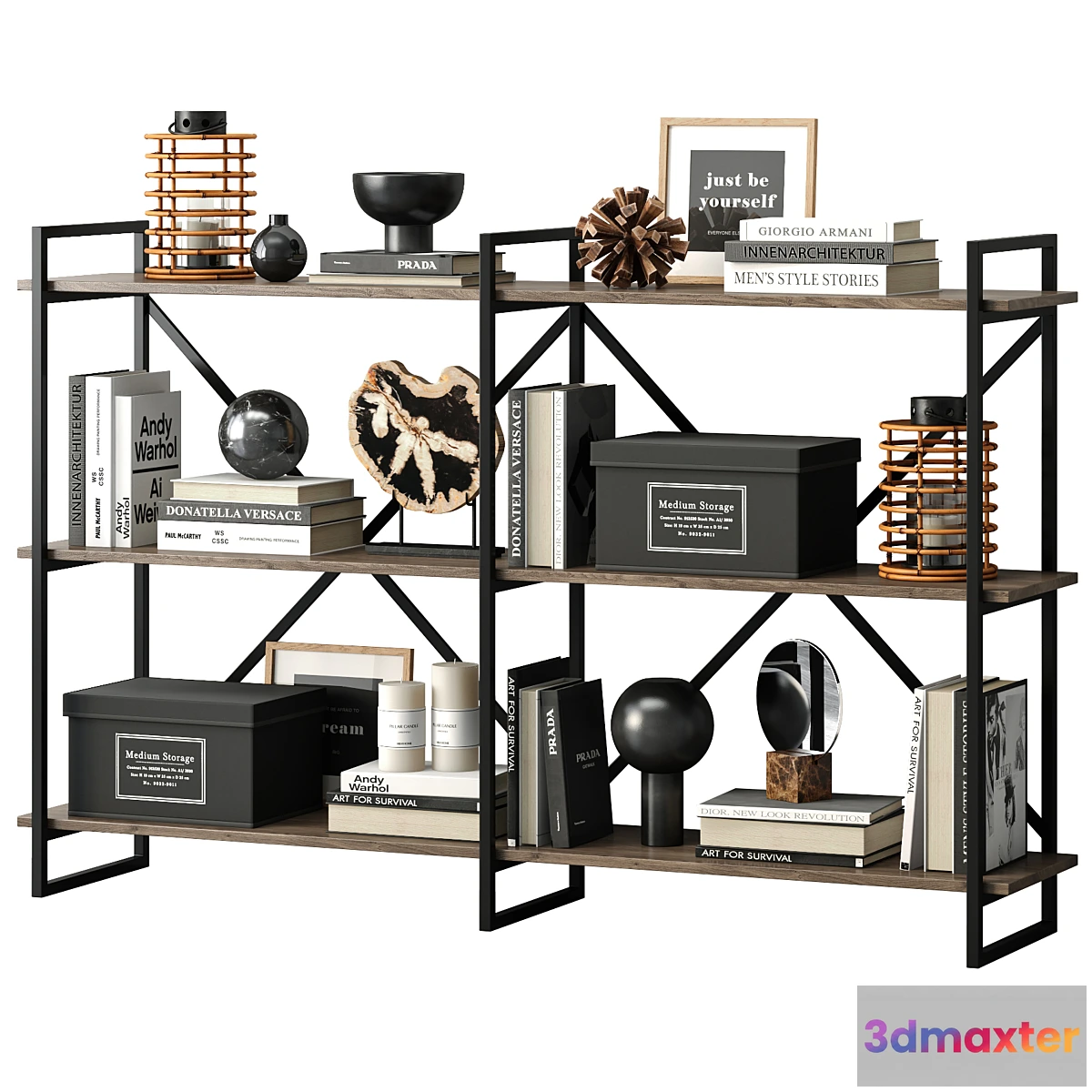 1348884 - Rack Linz Grey 3D Max