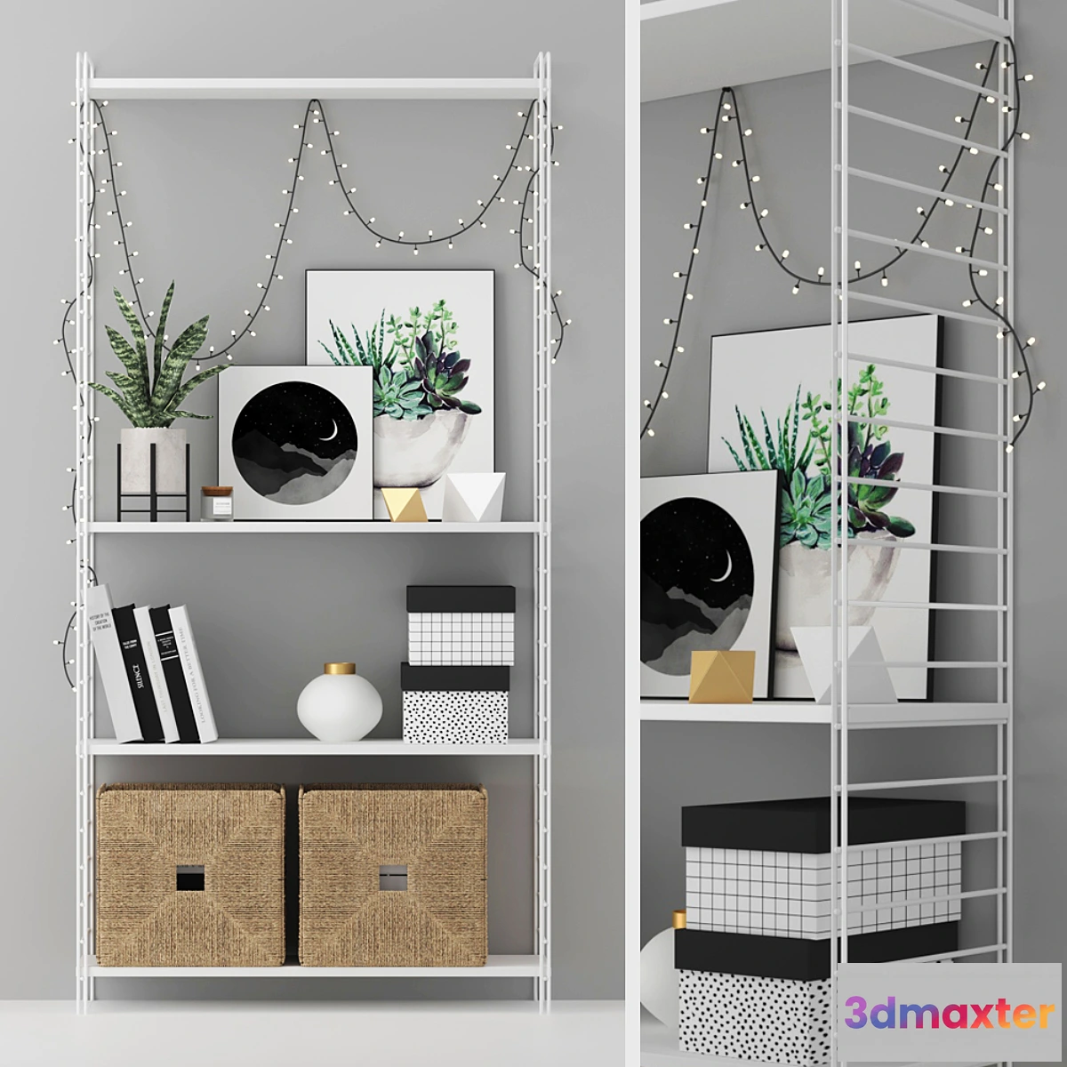 1407234 - Decor Set 06 cupboard 3D Max