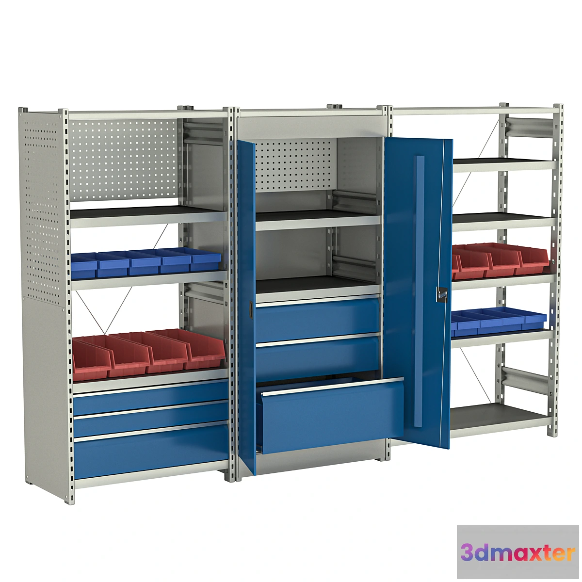 1409282 - Shelving complex 3D Max