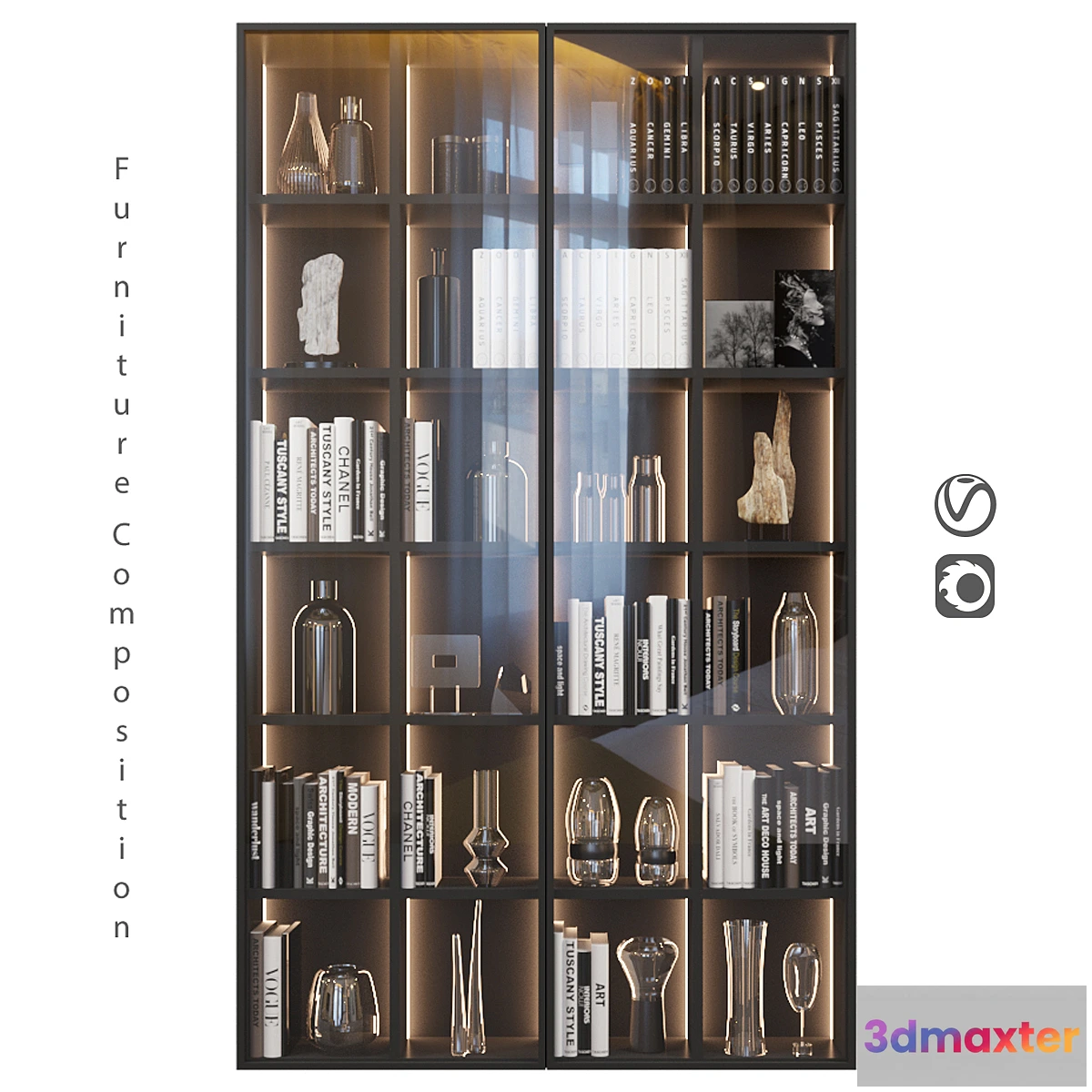 1413554 - Furniture composition  309 3D Max