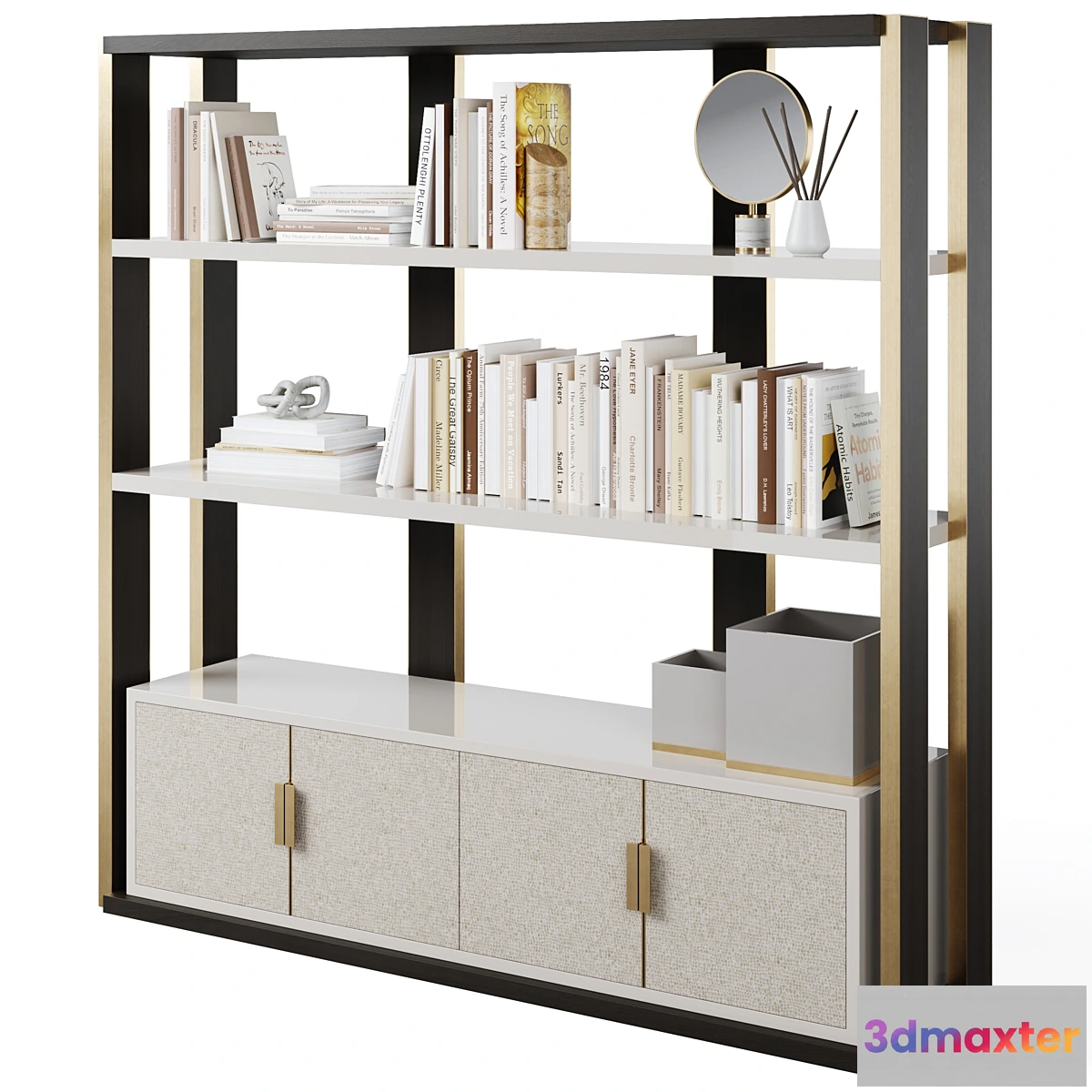 1413848 - Bookcase NAPIER by Frato 3D Max
