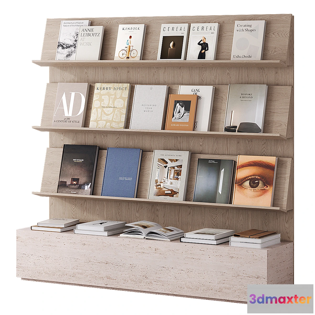 1422016 - Book Collection 3D Max