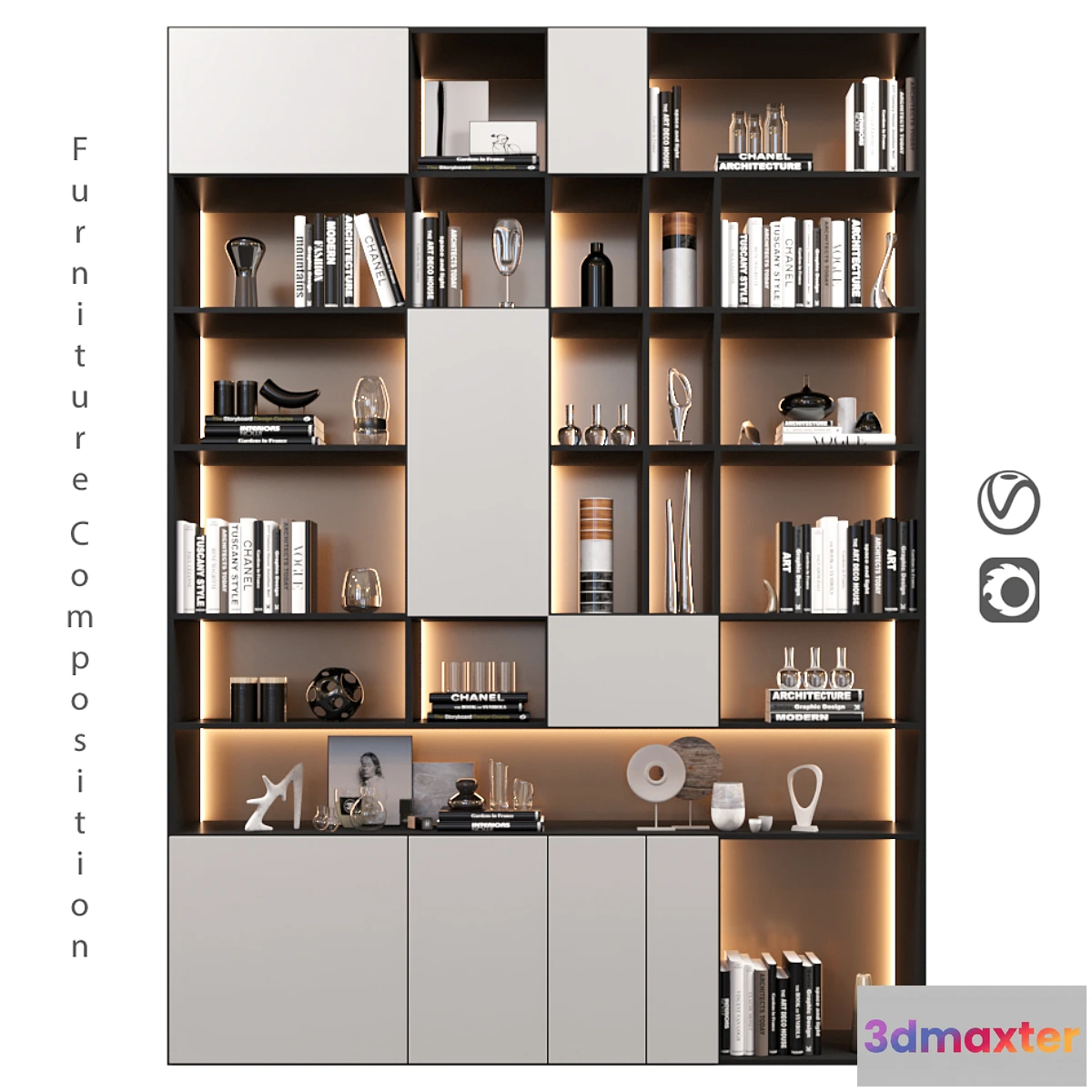 1426784 - Furniture Composition  78 3D Max