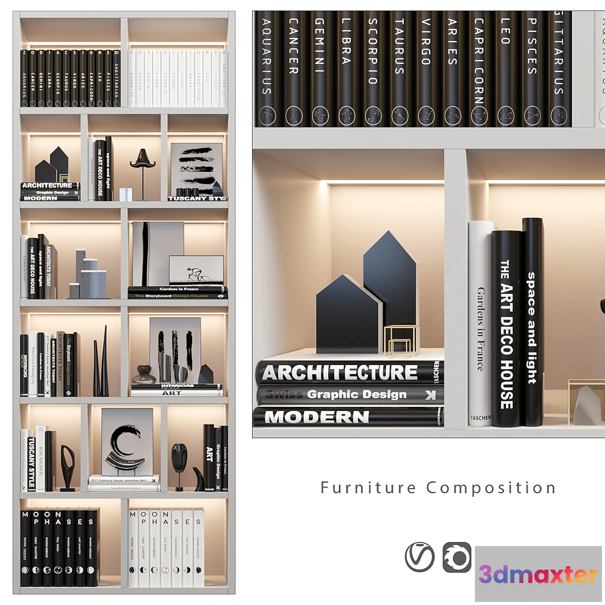 1430690 - Furniture composition  390 3D Max