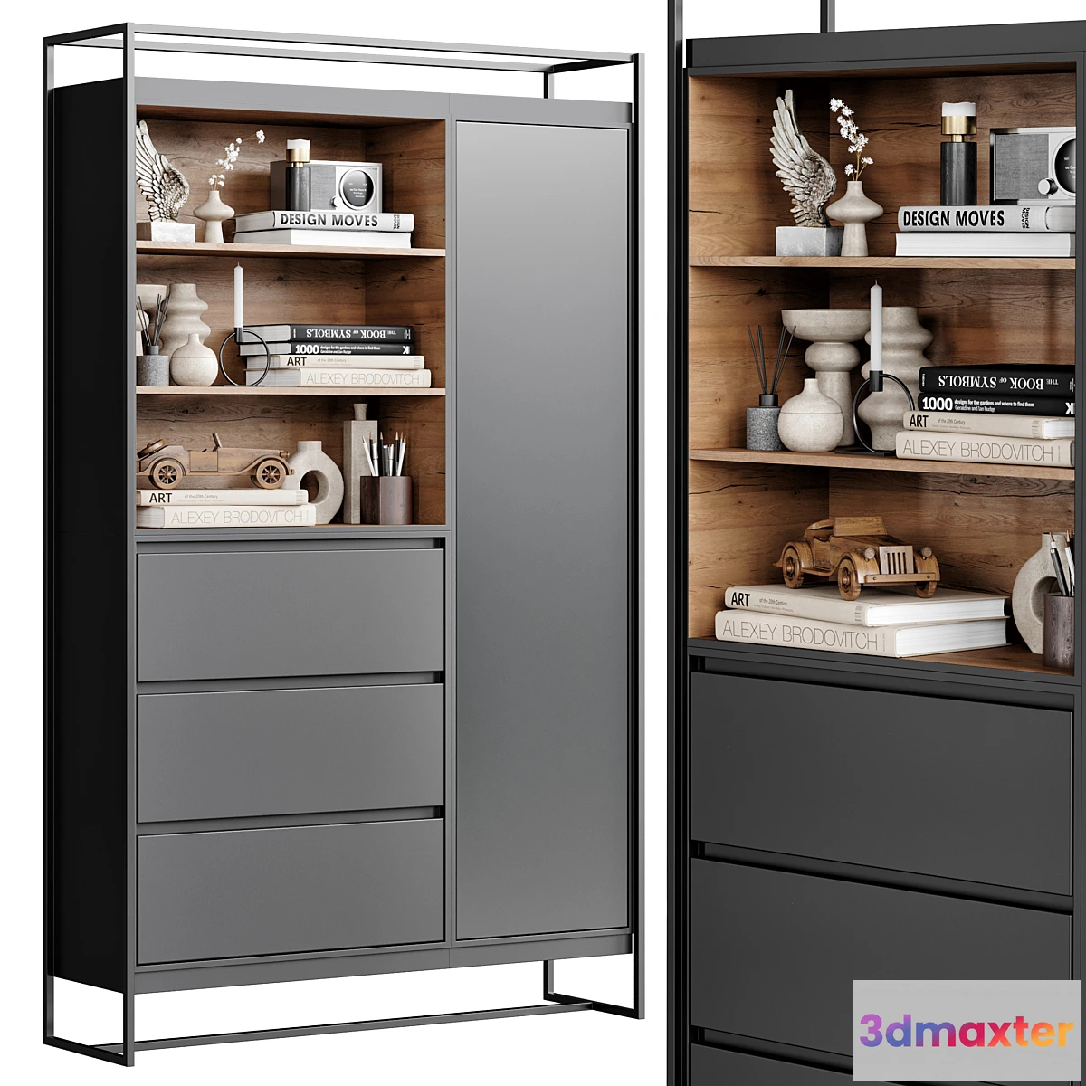 1434036 - Wardrobe & Display cabinets 04 3D Max