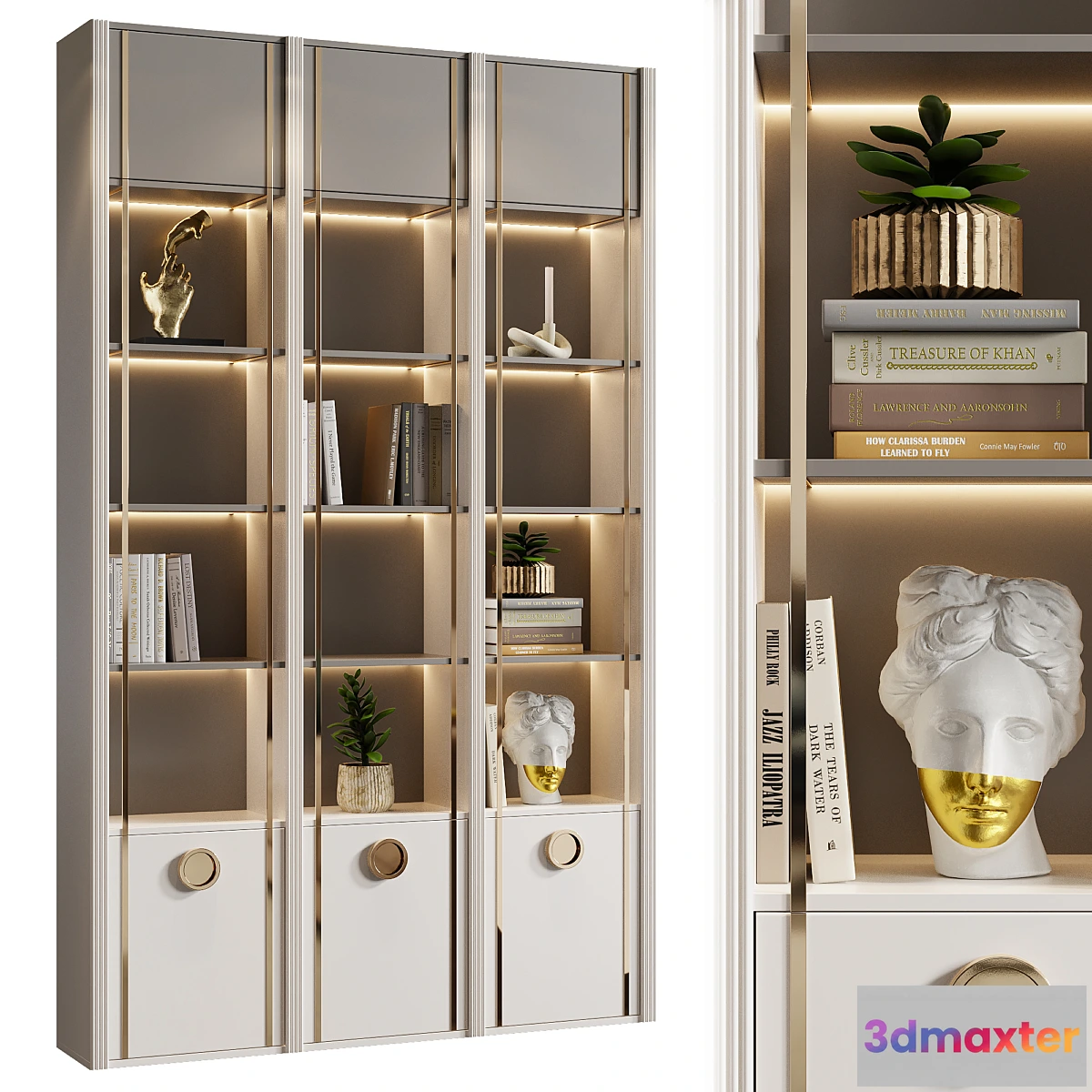 1436154 - Neoclassical rack 4 3D Max