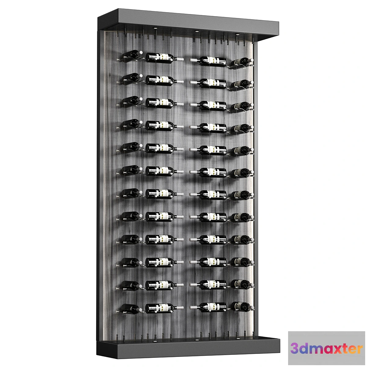 1441434 - Float Cable Wine Rack (Blue Grouse) 3D Max