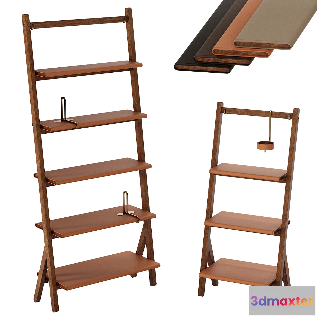 1442458 - Poltrona Frau Ren Bookcase 3D Max