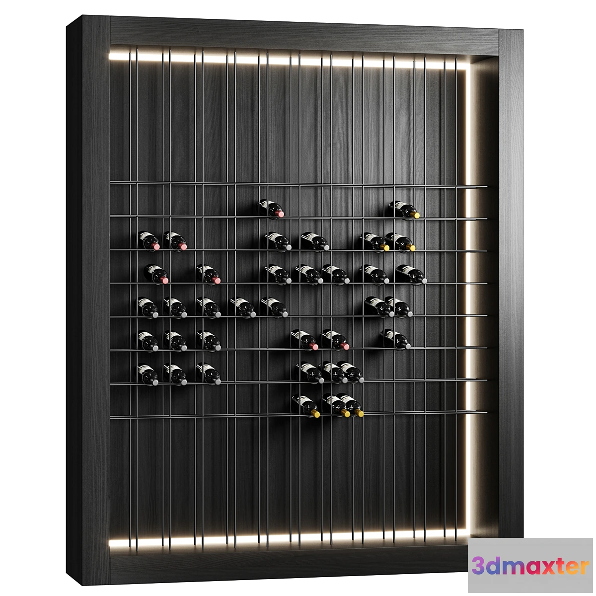 1455824 - Wine rack 3D Max
