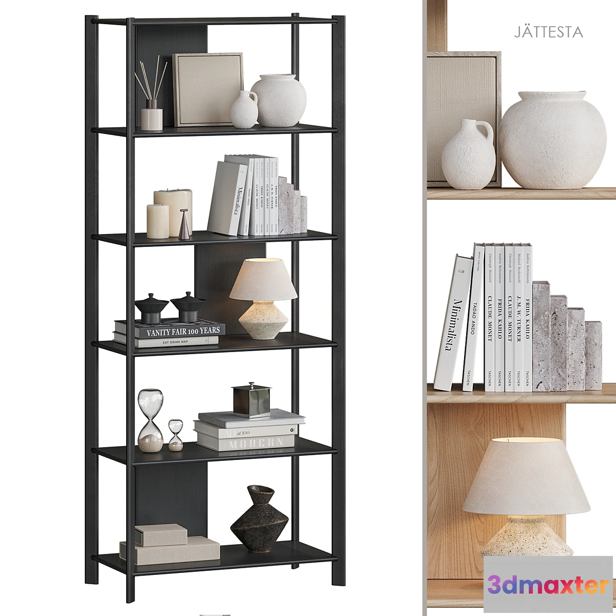 1461056 - JÄTTESTA IKEA bookcase 3D Max