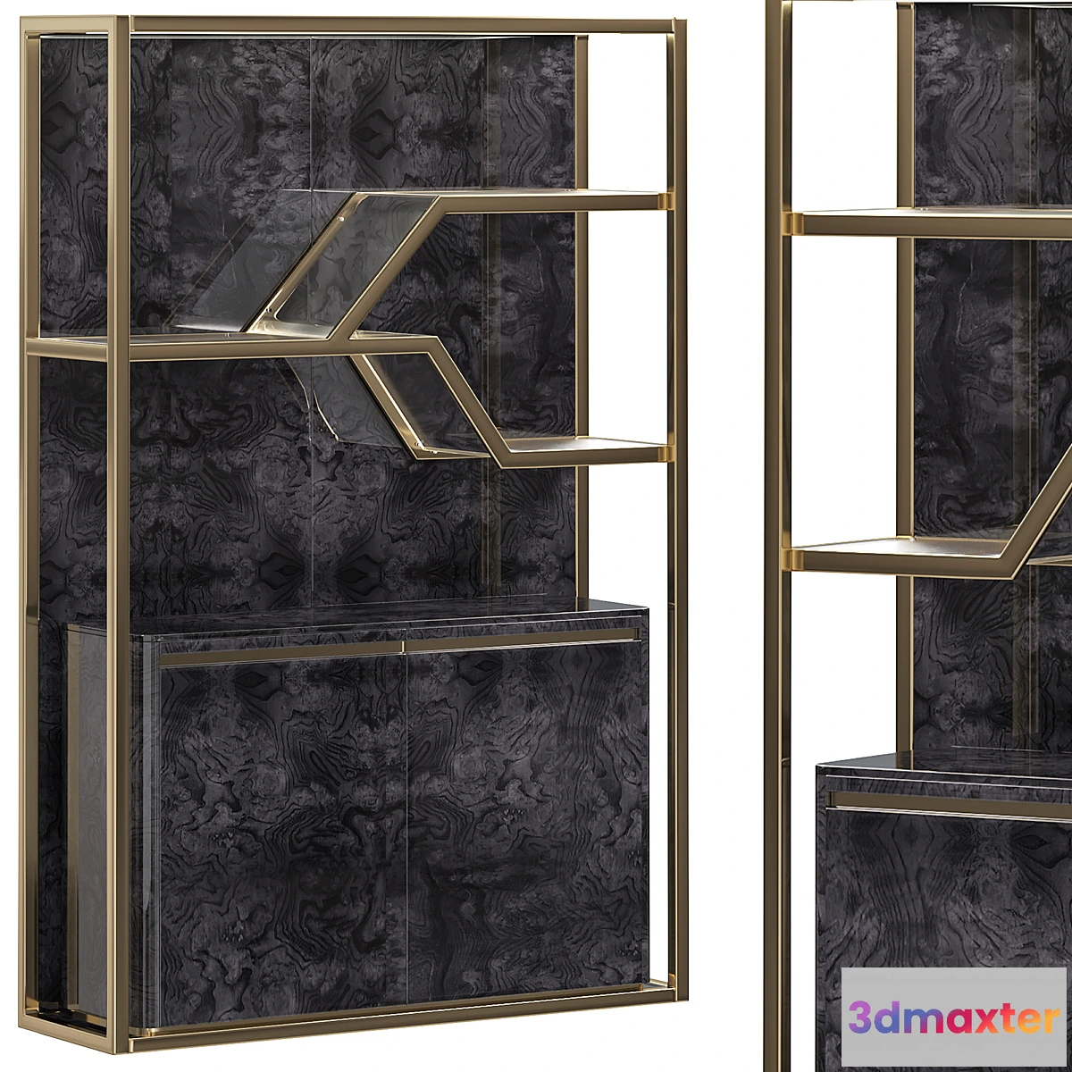 1461594 - Charisma Bookshelf by Giorgio Collection 3D Max