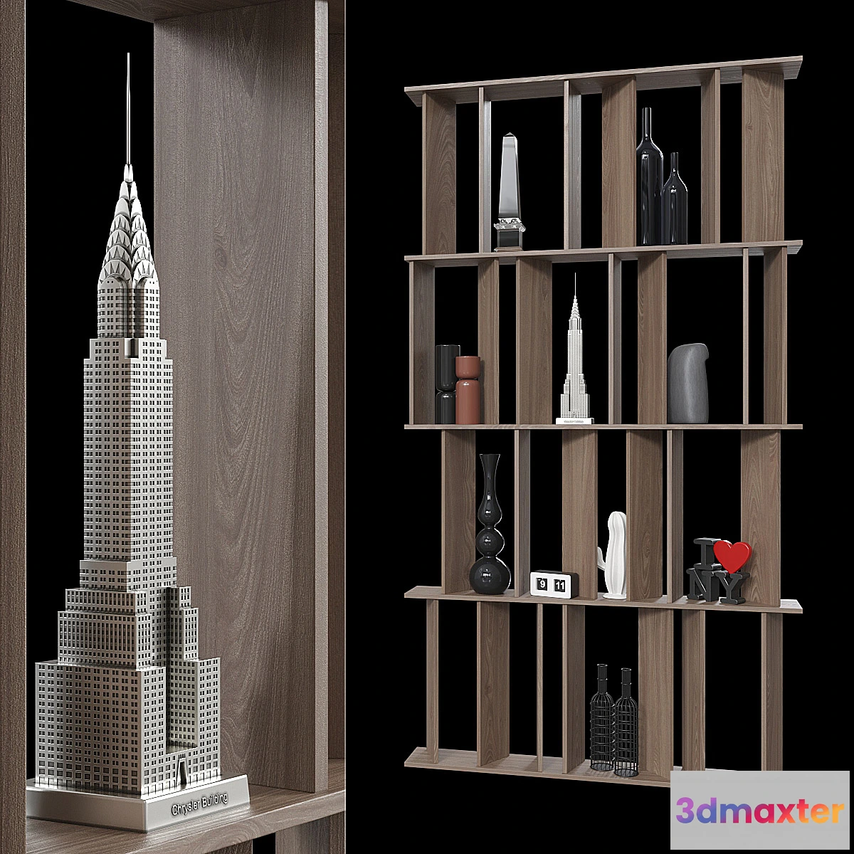 1466280 - Double sided rack 039. 3D Max