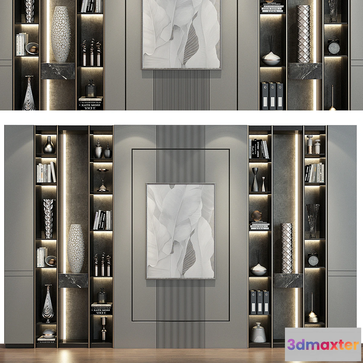 1468158 - Furniture composition 566 3D Max