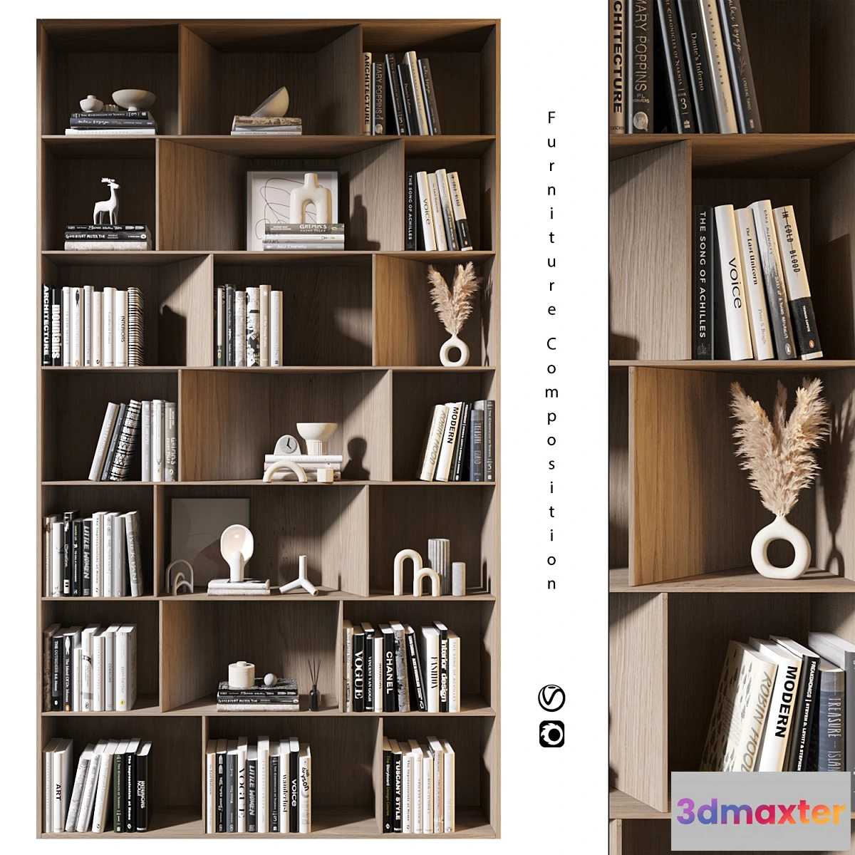 1468984 - Furniture composition  478 3D Max