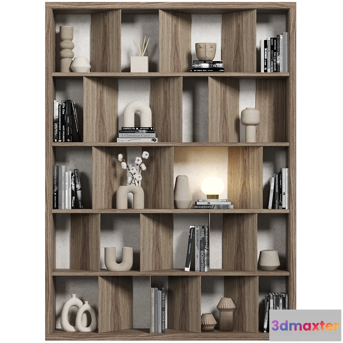 1469724 - Cabinet with shelves 079 3D Max