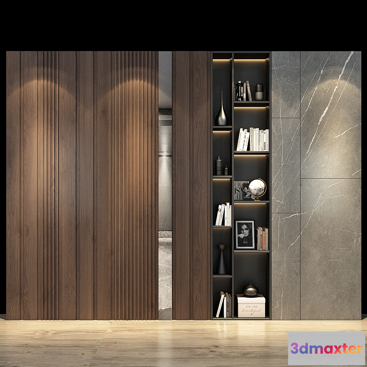 1472708 - Furniture composition set 123 3D Max