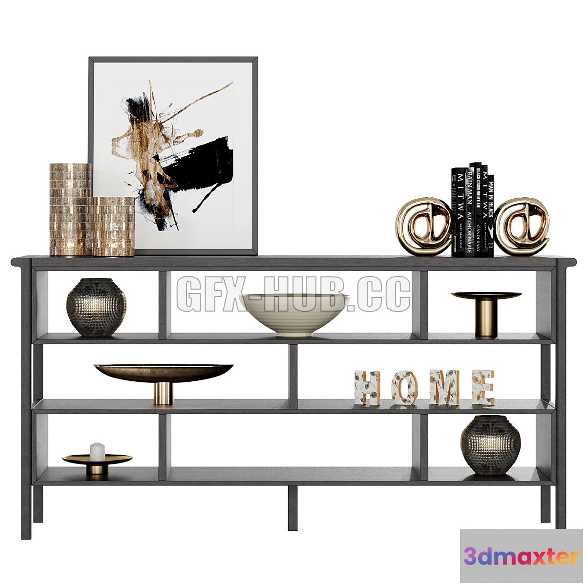 1541337 - Dantone Home Contempo Shelving 3D Max