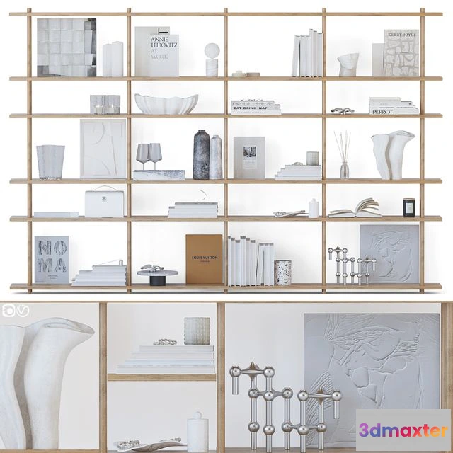 1545392 - Shelving unit Fogia Bond 3D Max