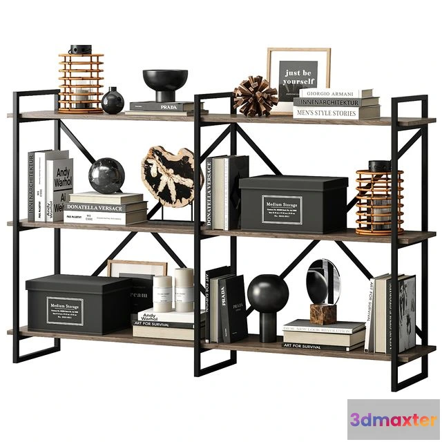 1556525 - Rack Linz Grey 3D Max