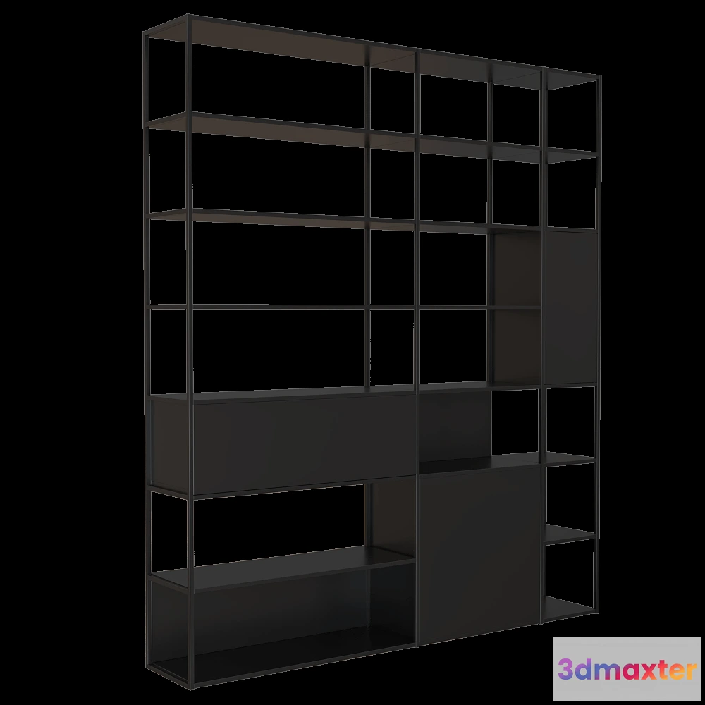 1627838 - Balma - Shelving system Stepps 3D Max