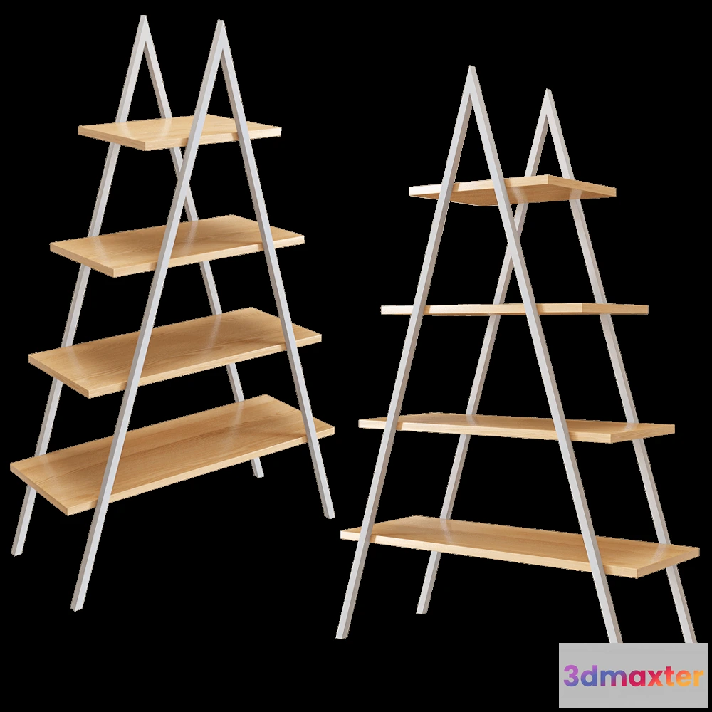 1627866 - Borcas - Bookshelf Bakke 3D Max