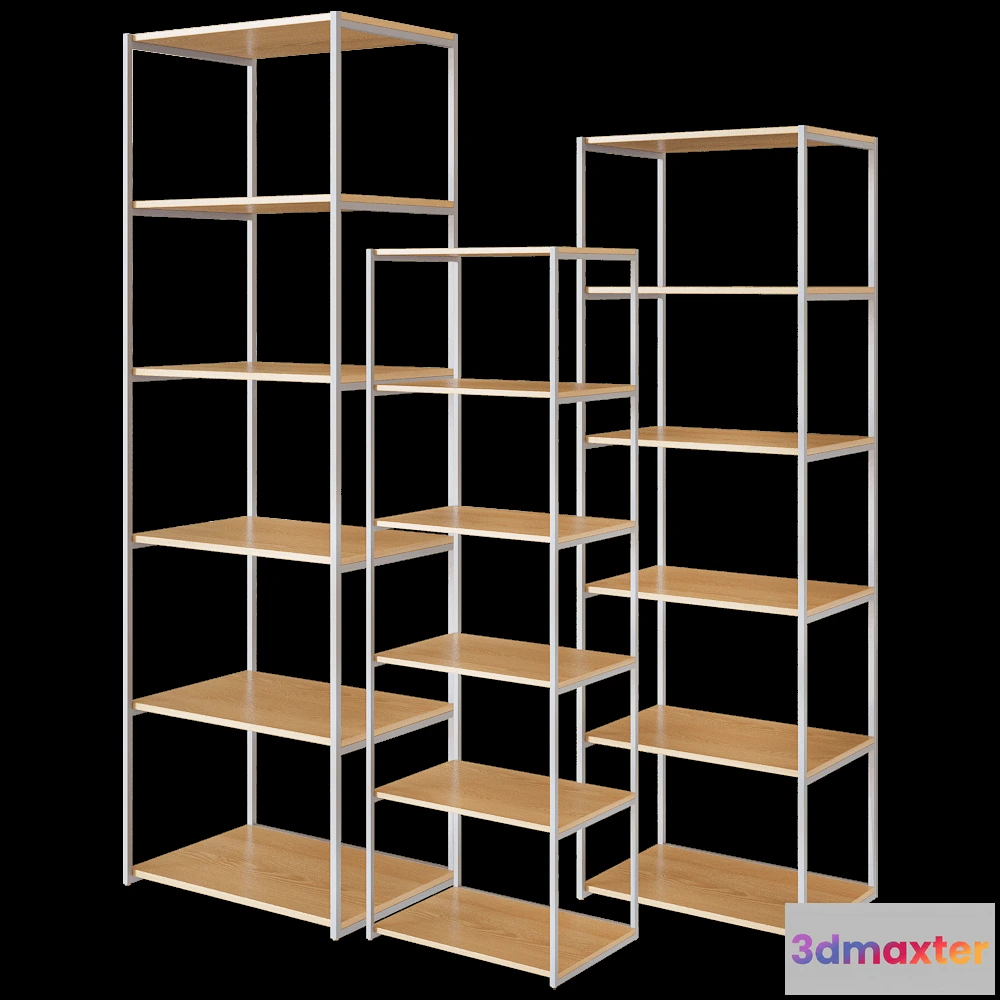 1627868 - Borcas - Bookshelf Sky 3D Max