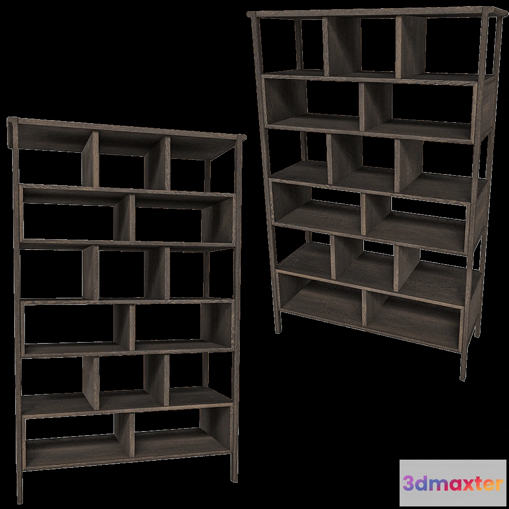 1627934 - Dantone Home - High shelving unit Contempo 3D Max