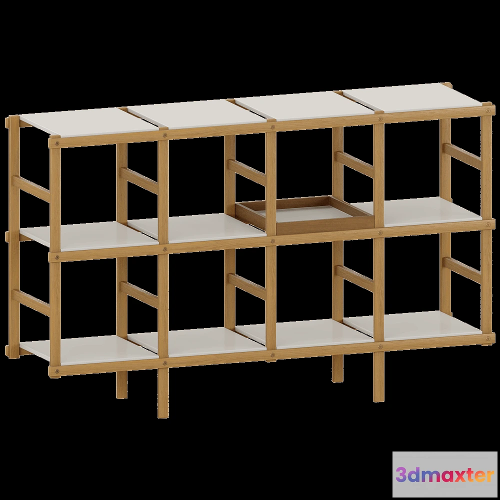 1627960 - Design House Stockholm - Shelf  Frame Collection Medium 3D Max