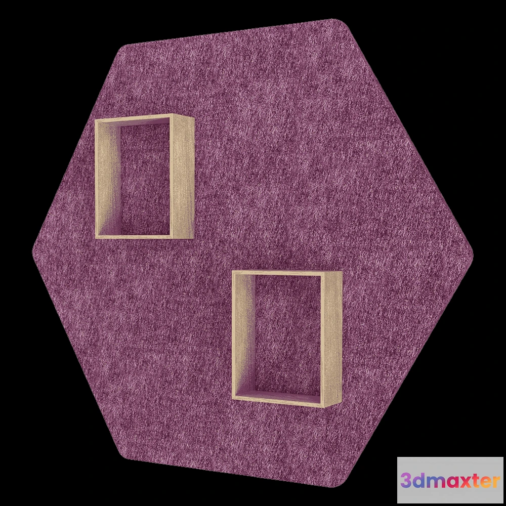 1627964 - ECHOJAZZ - Shelf EchoCrate 3D Max