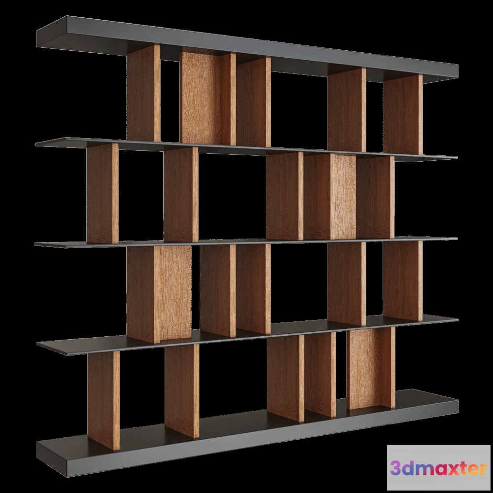 1627970 - ELITE TO BE - Bookcase Hakkasan 3D Max