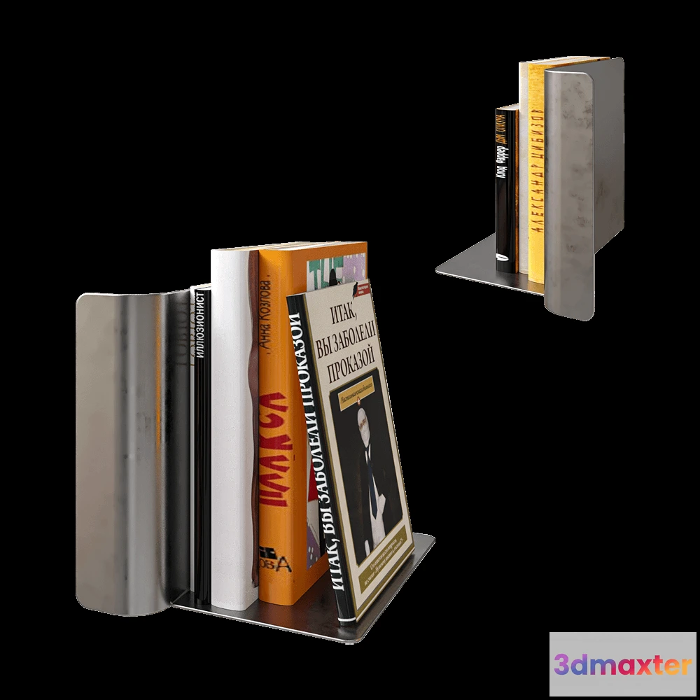 1628006 - Found - Bookend STOP 3D Max